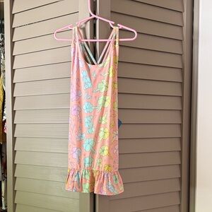 Floral Kids Dress - Pink, Yellow, Blue